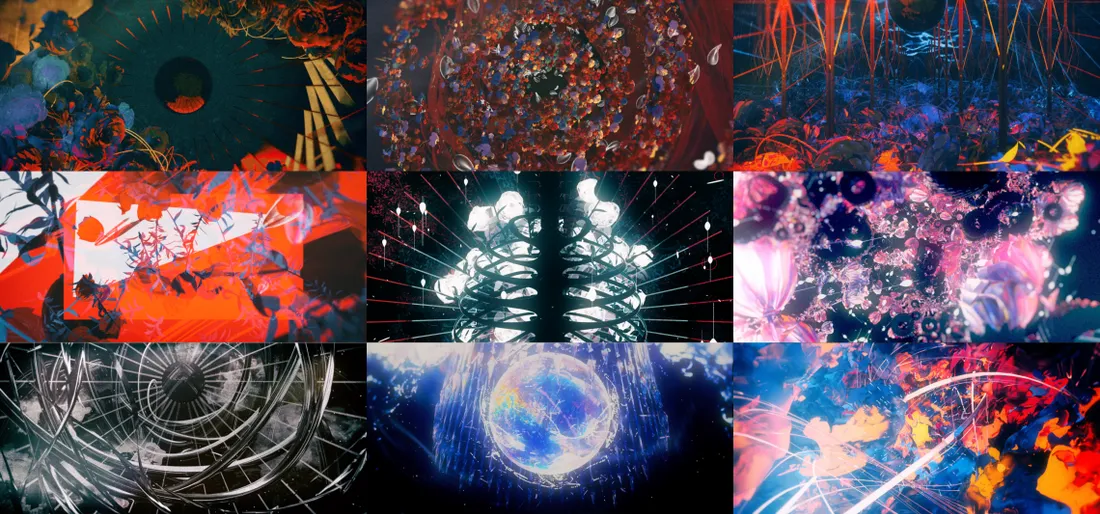 ヰ世界情緒『Anima』 背景演出